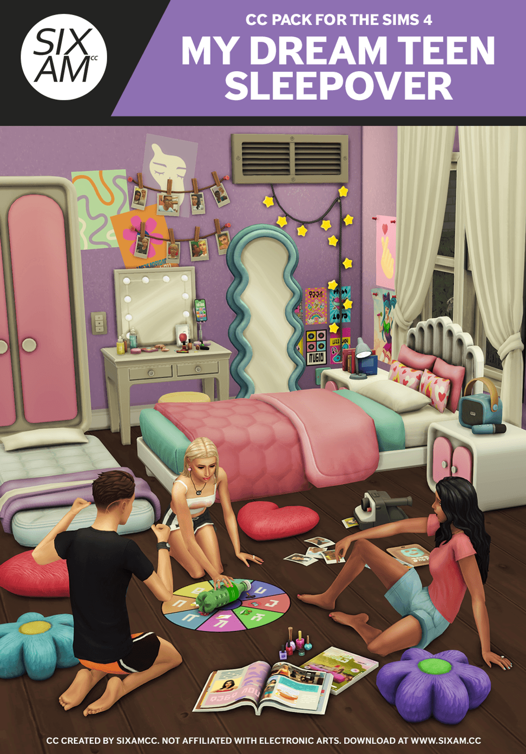 Скриншот мода Подростковая спальня My Dream Teen Sleepover